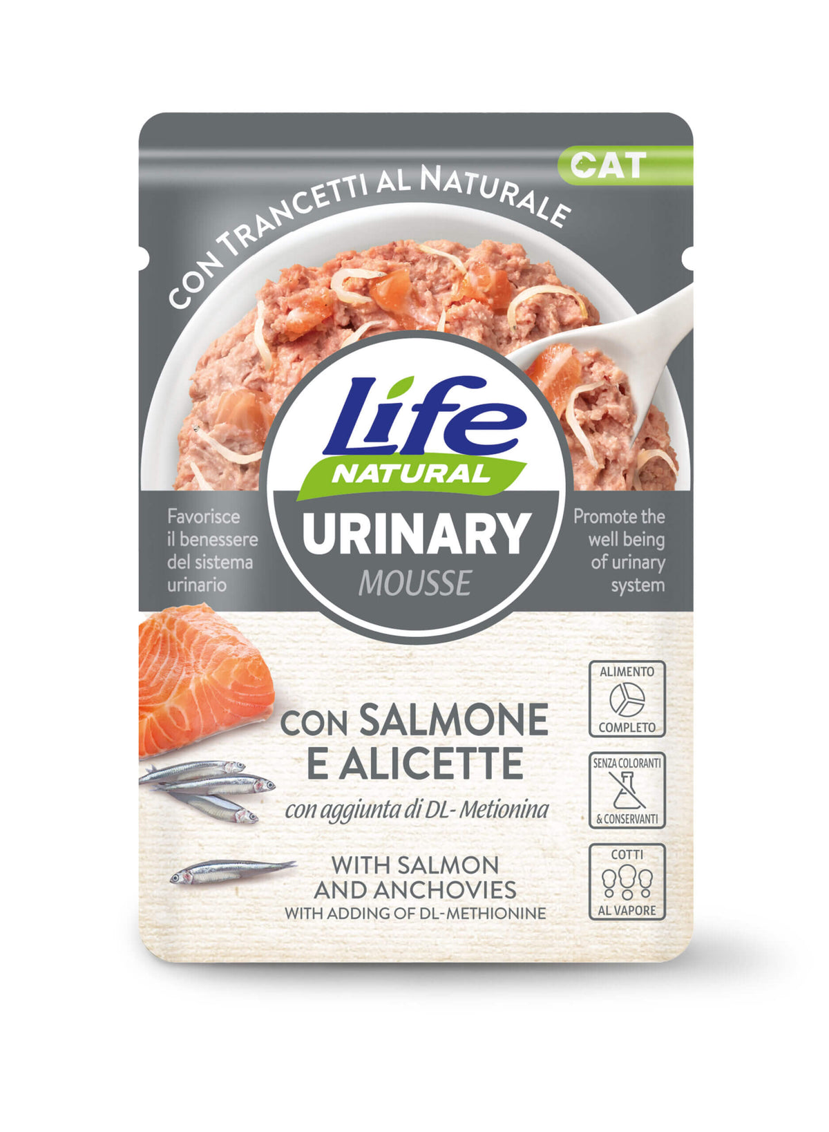 Busta 70 gr - Urinary Salmone con alicette