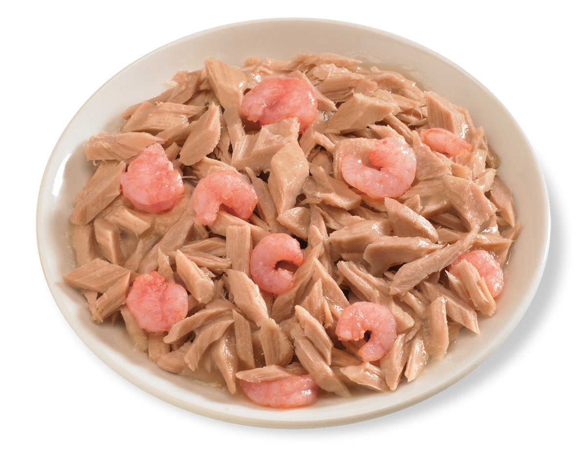 LIFE NATURAL 85 GR - TONNO CON GAMBERETTI