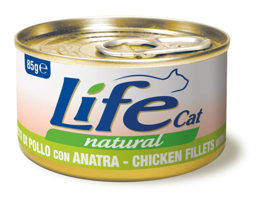 Pollo con anatra
