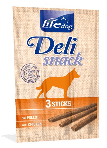 LifeDog وجبة خفيفة ديلا بنكهة الدجاج