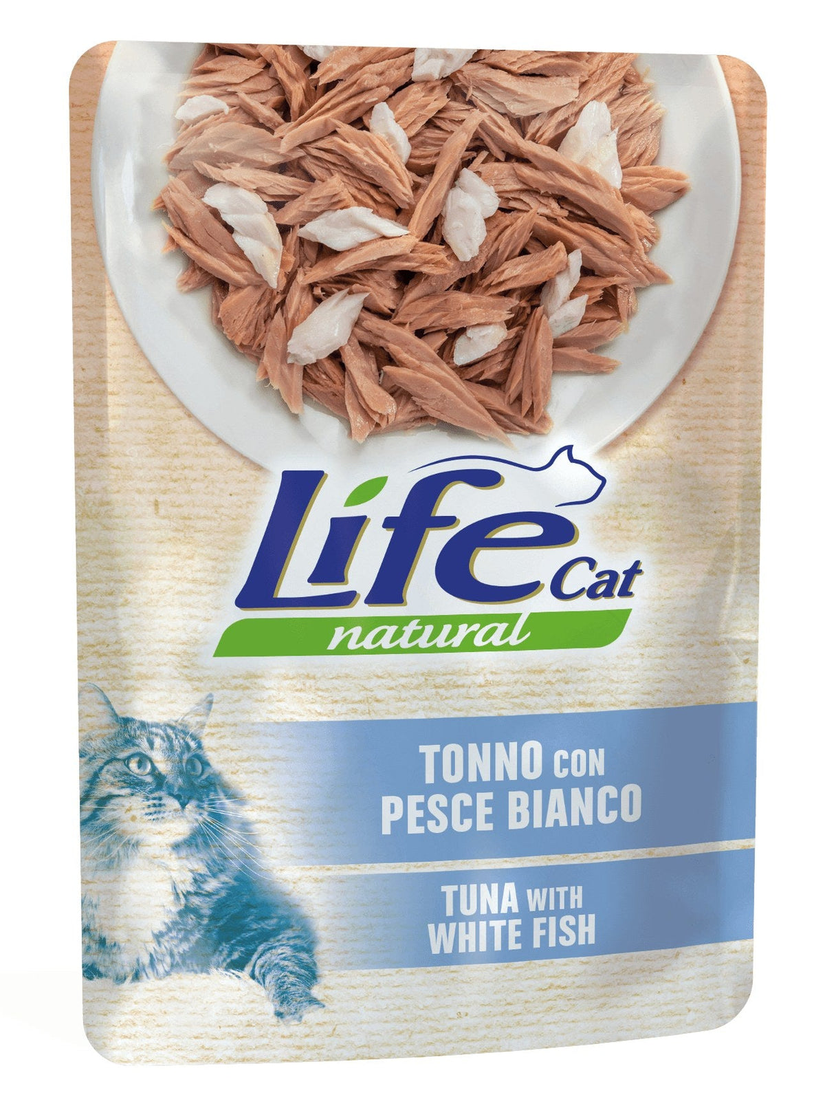 Tonno con pesce bianco