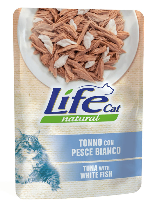 Tonno con pesce bianco