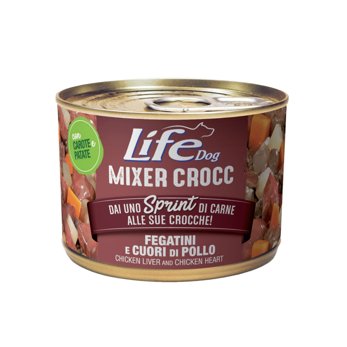 Mixer Crocc - كبد وقلب دجاج مع جزر وبطاطا