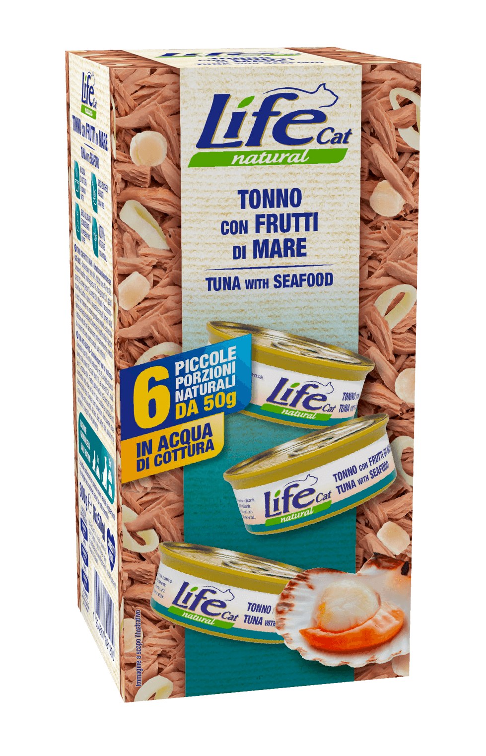 Tonno con frutti di mare