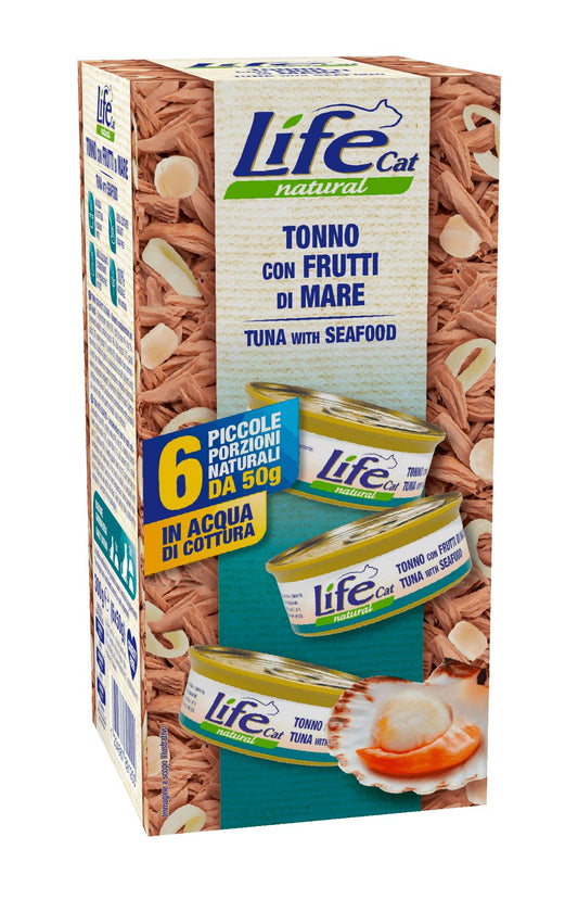 Tonno con frutti di mare
