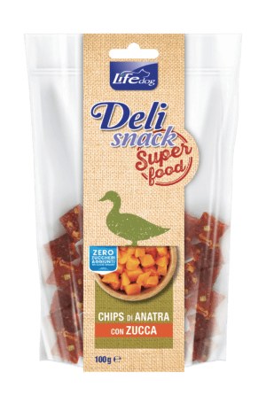 Delisnack Superfood: رقائق البط مع القرع