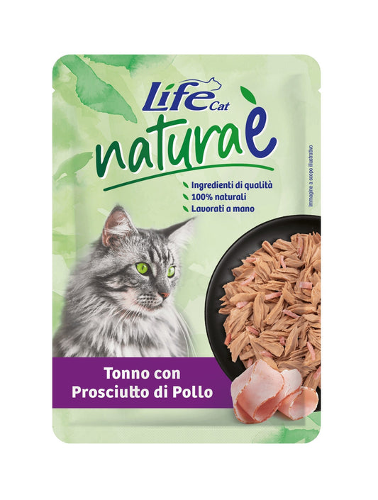 Tonno con prosciutto di pollo